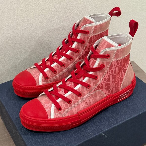 DIOR MEN B23 LOGO SNEAKERS - Picture 3 of 16